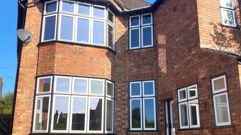 Full Bay Timber Window Replacement
