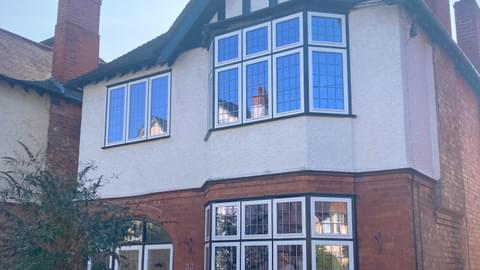 Leaded Timber Bay Window Replacement