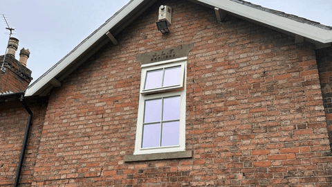 Traditional timber casement window
