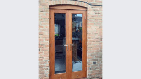 Hardwood door in mickleover Derbyshire 3