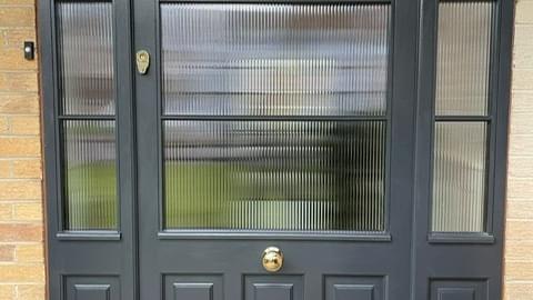 Modern Hardwood Door