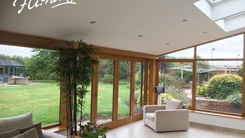 Timber conservatory FA North
