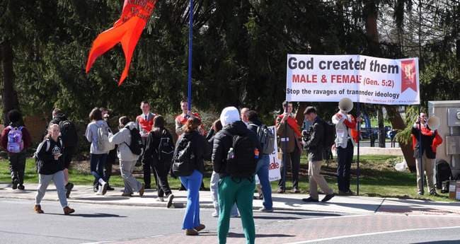 Opposing gender ideology at Millersville University