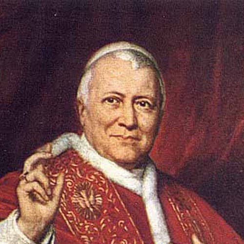 Pope  Pius IX's headshot