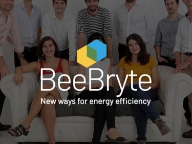 Beebryte white logo