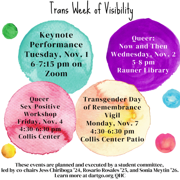 Trans Week events