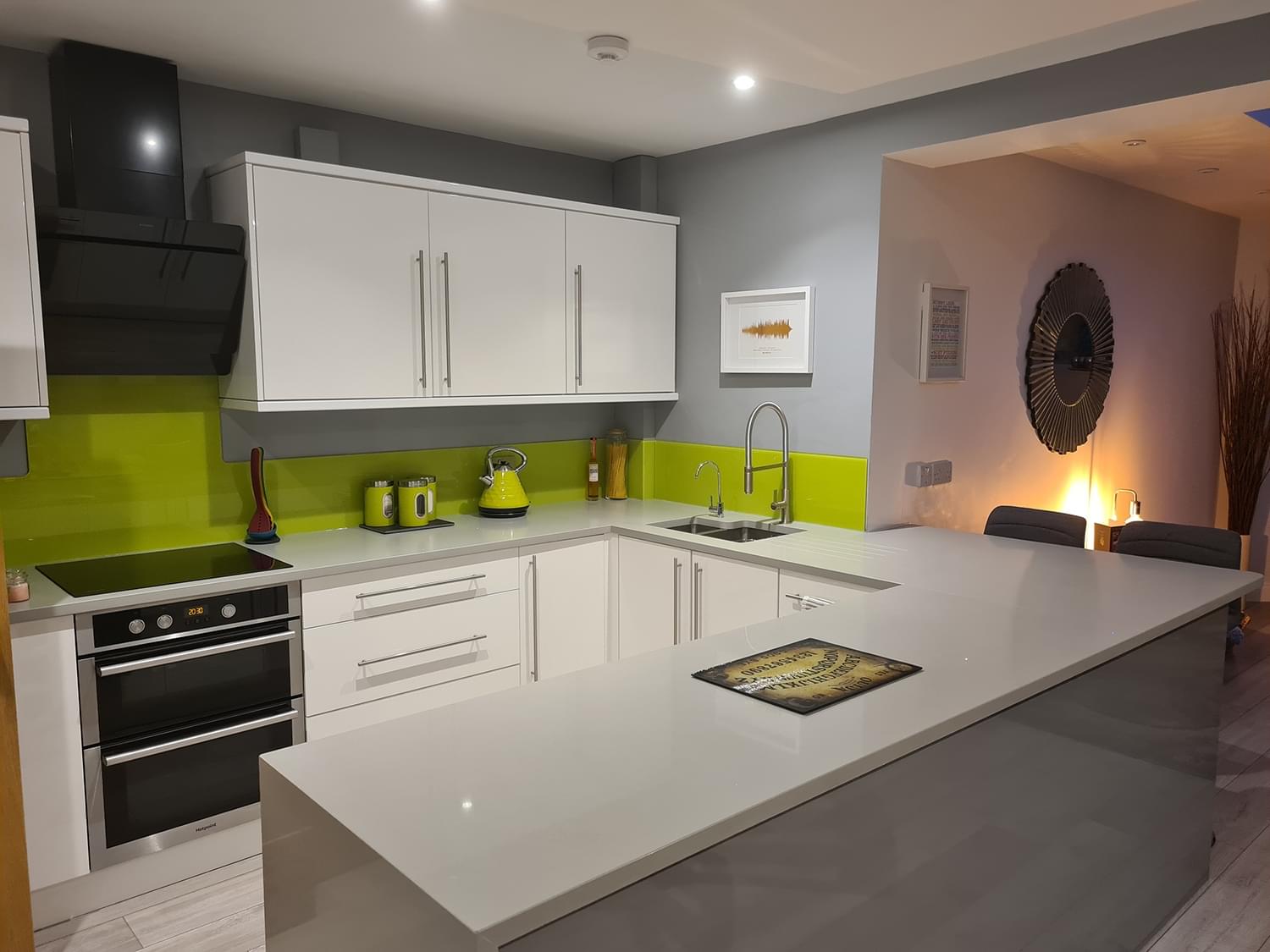 Falcon Ice Grey Quartz Worktops