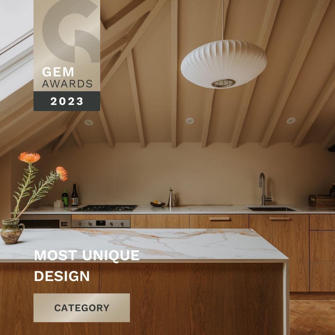 Japandi Style Kitchen with Quartz Worktops