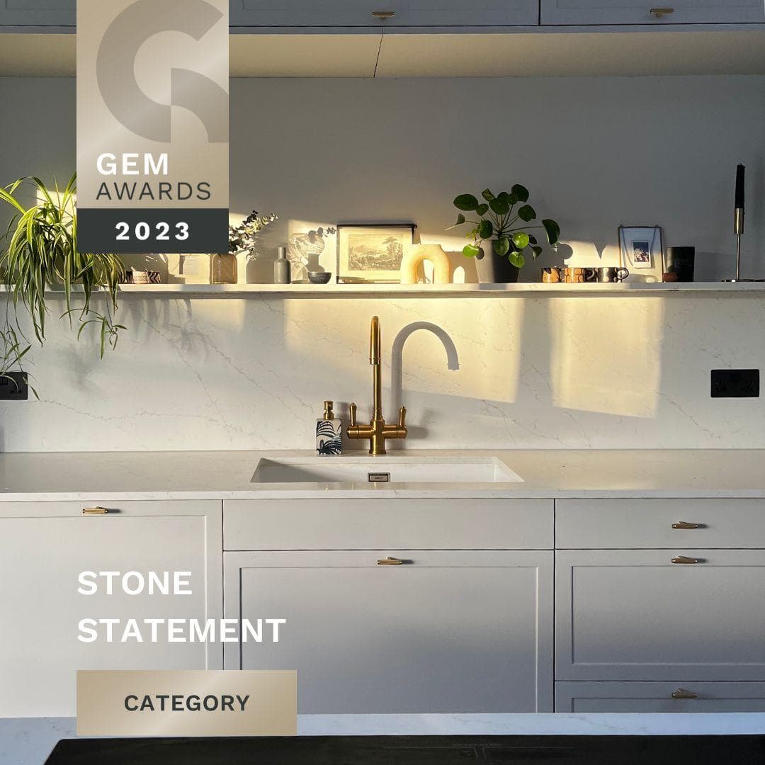 Siena Gold Quartz Worktops