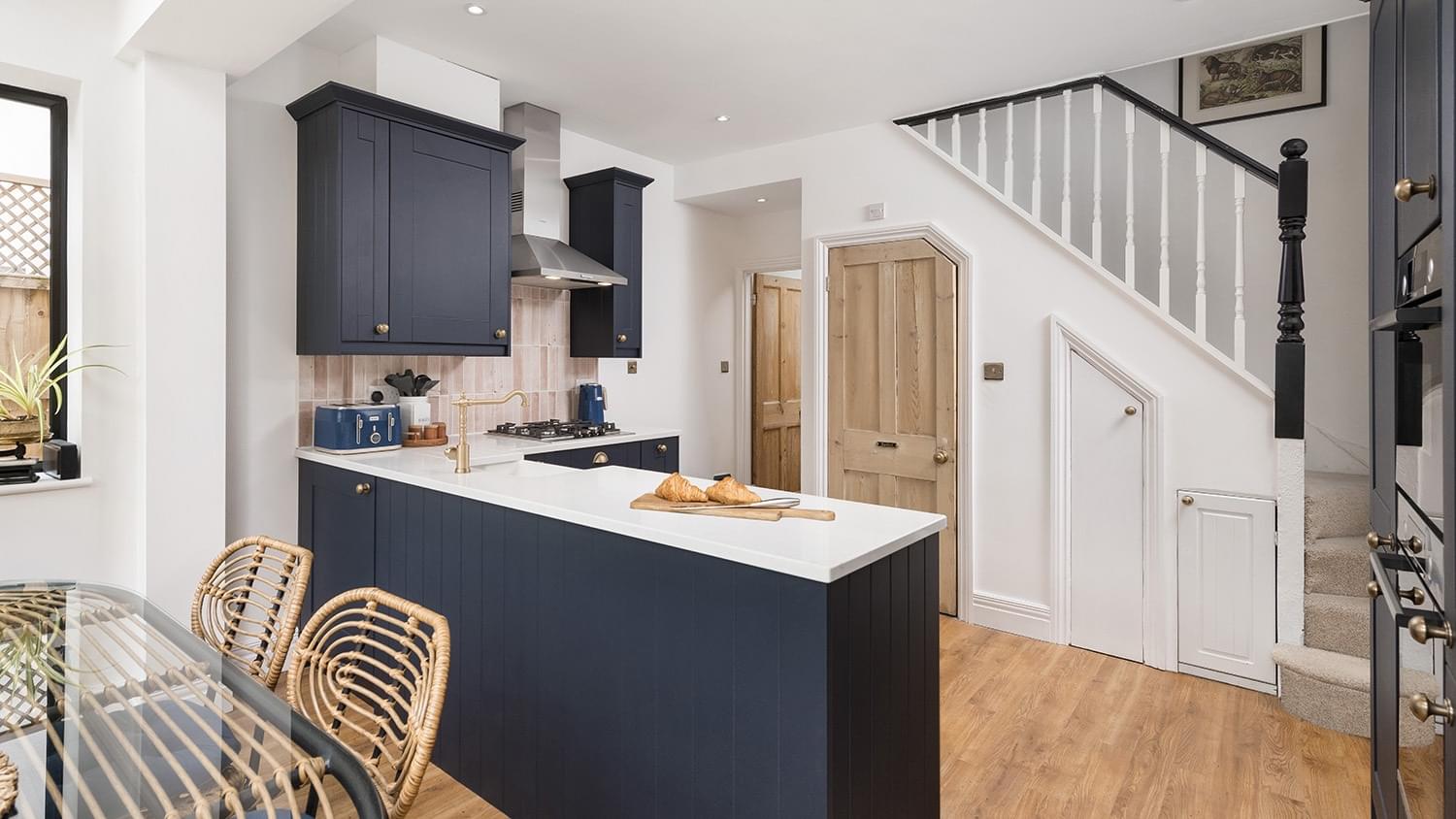 Kitchen with Quartz Worktops