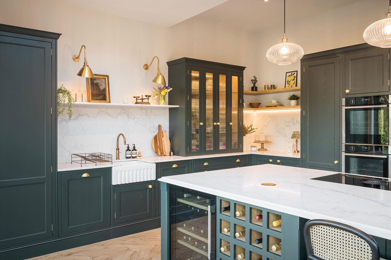 Quartz Floating Shelves