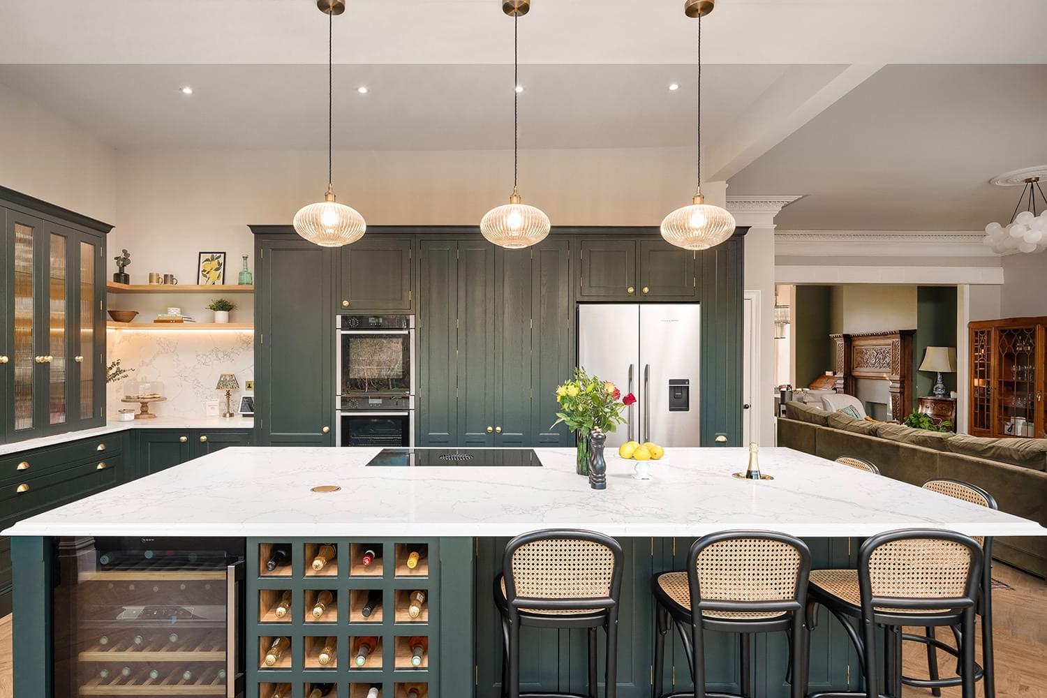 White Kitchen worktops