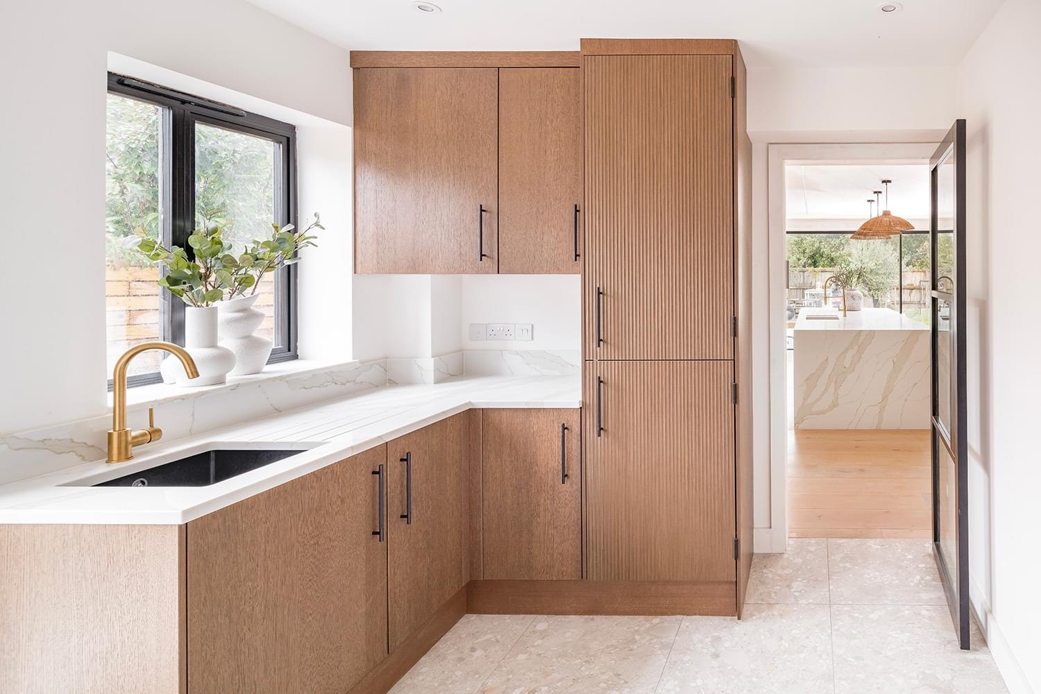 Quartz Worktops in a Utility Room