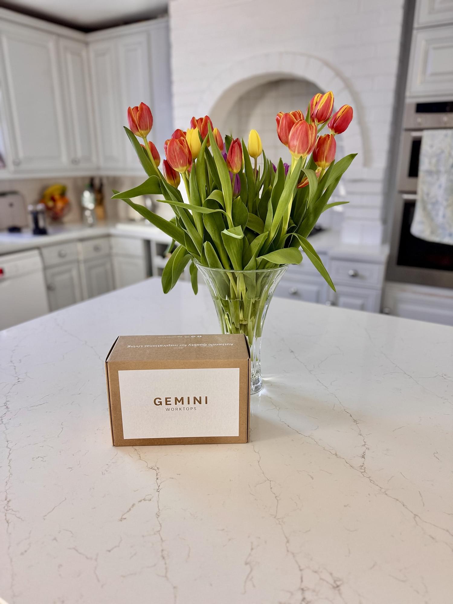 Siena Gold Quartz Worktops