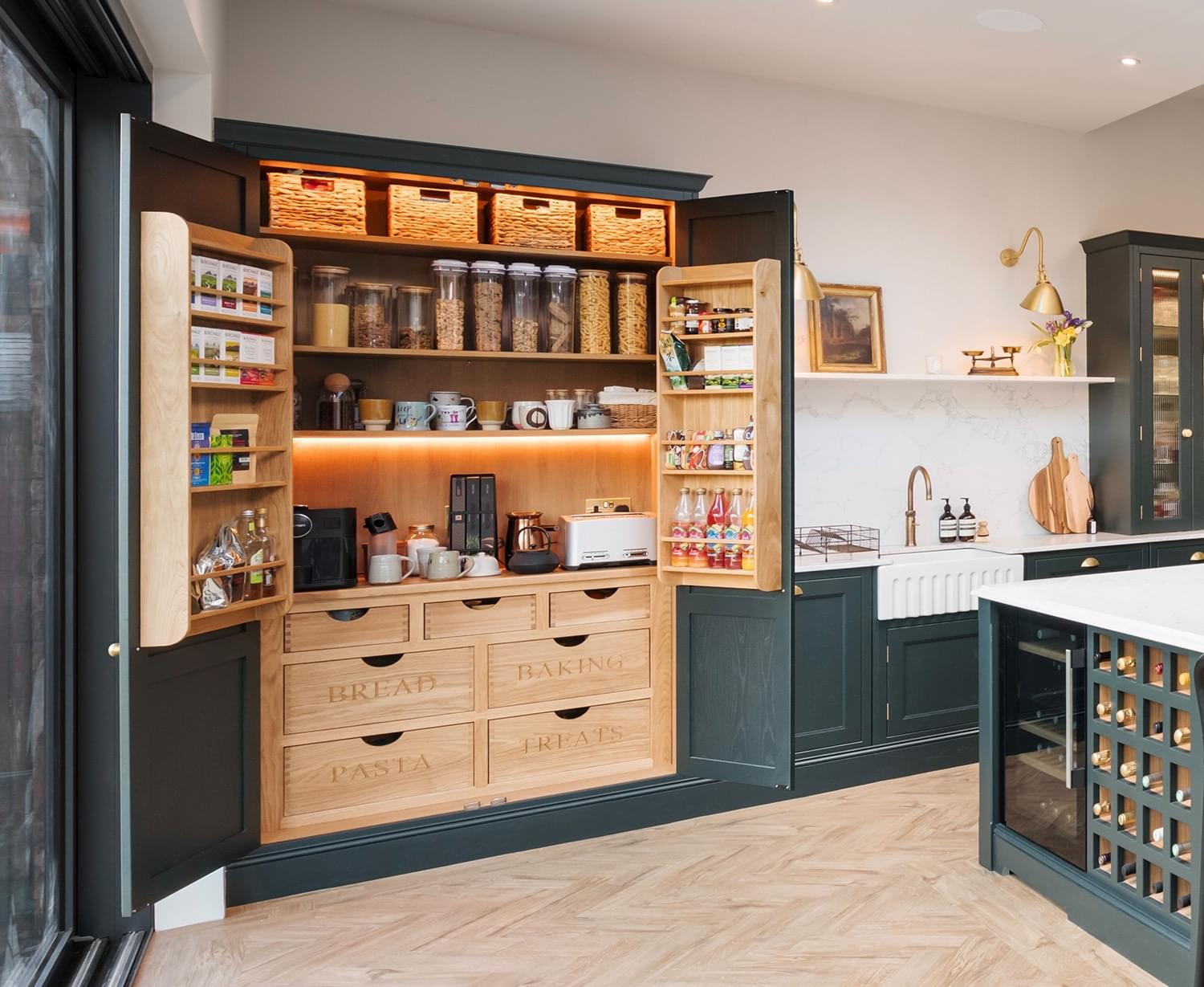Pantry and Quartz Worktops