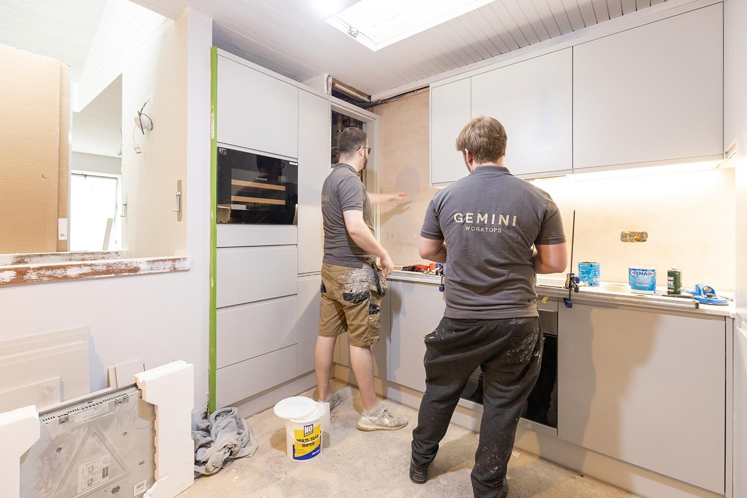 Quartz Worktop Installation