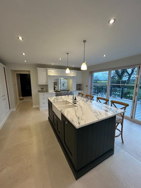 Stonelore Verde Nuvola Marble Effect Quartz