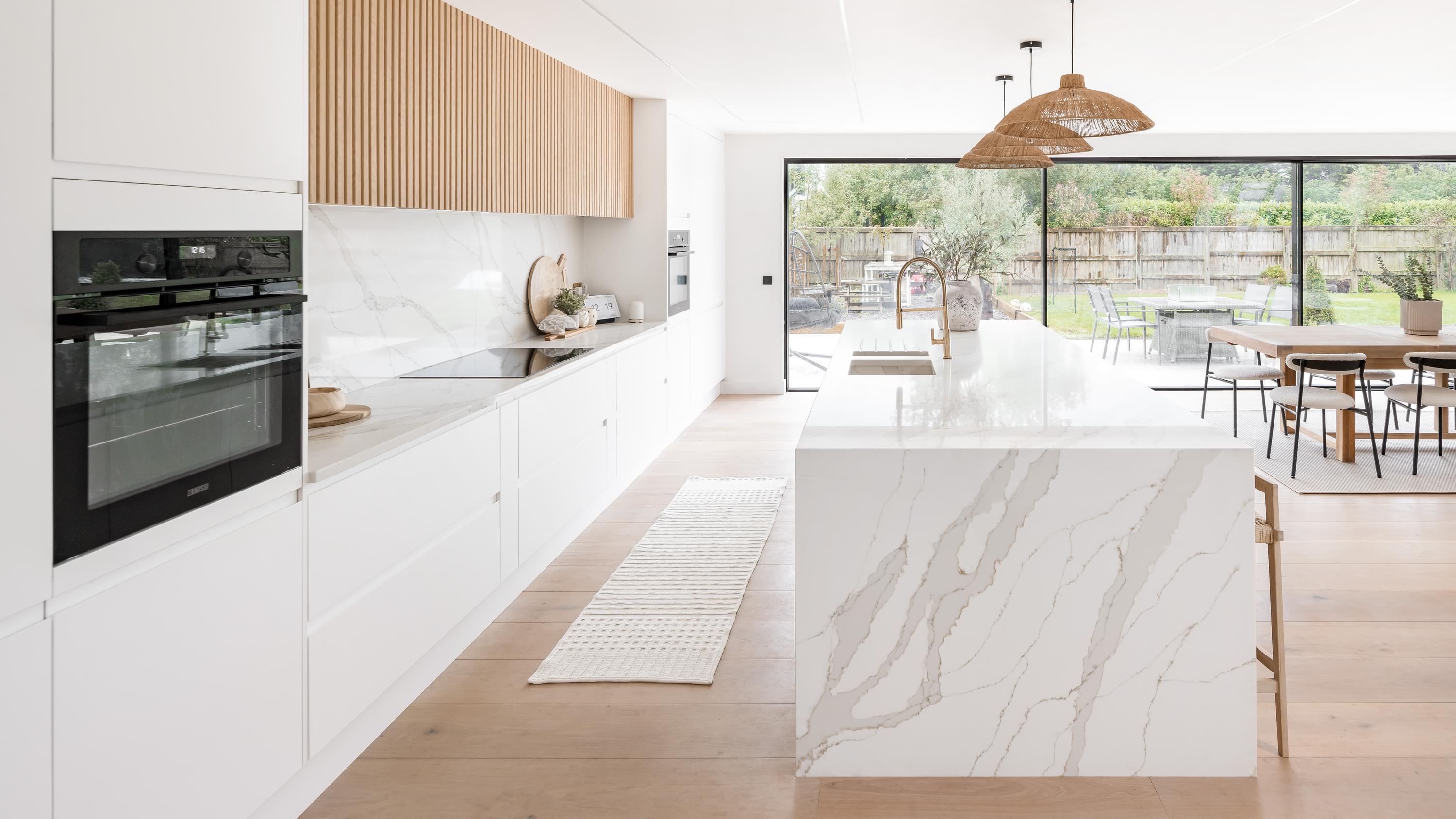 Quartz Kitchen Island