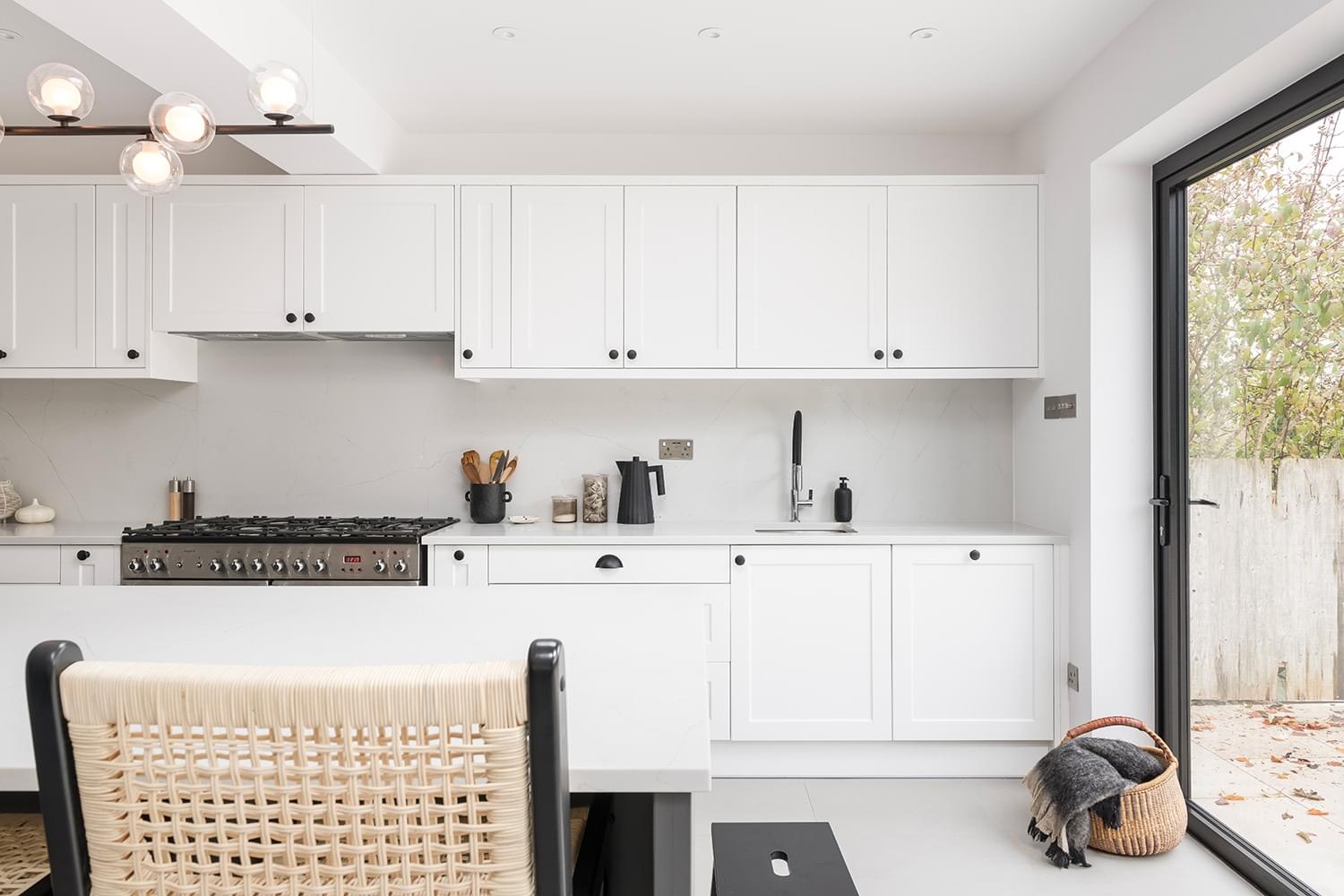 White Kitchen Worktops