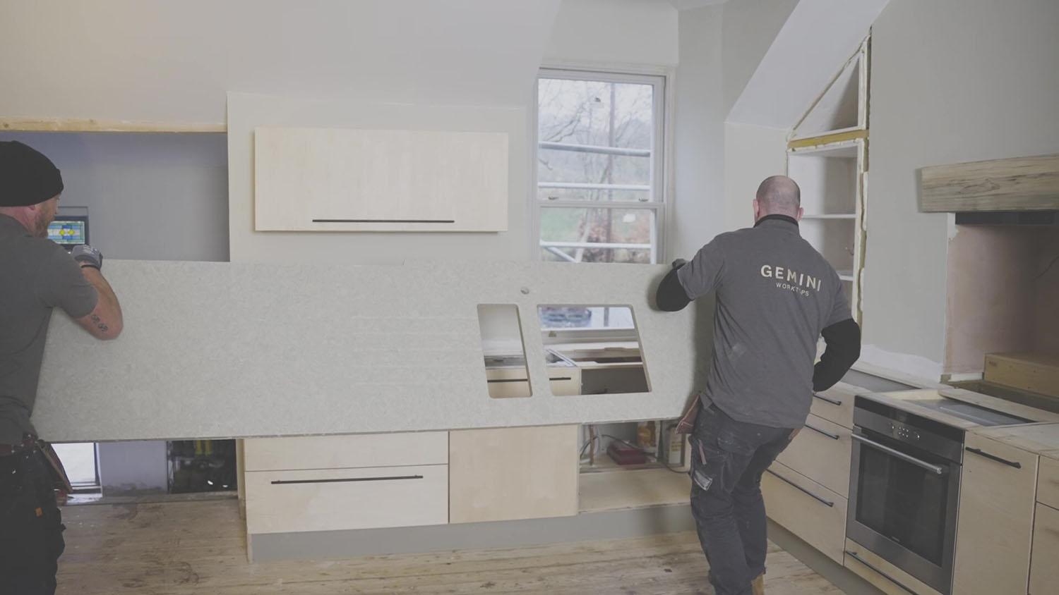 Worktop Installation Step by Step