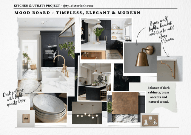 Kitchen Design Moodboard