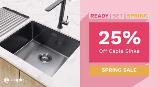 25% Off Caple Sinks