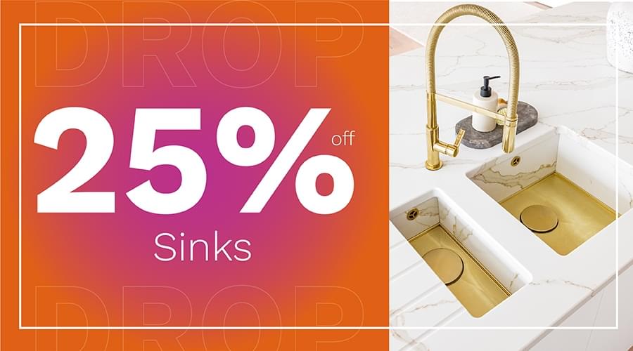 25% Off Sinks