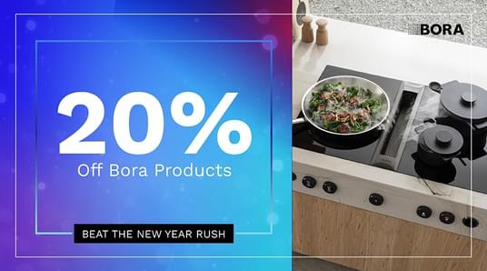 20% Off Bora Cooktops