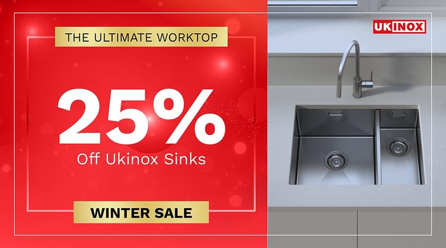 25% off Ukinox Sinks