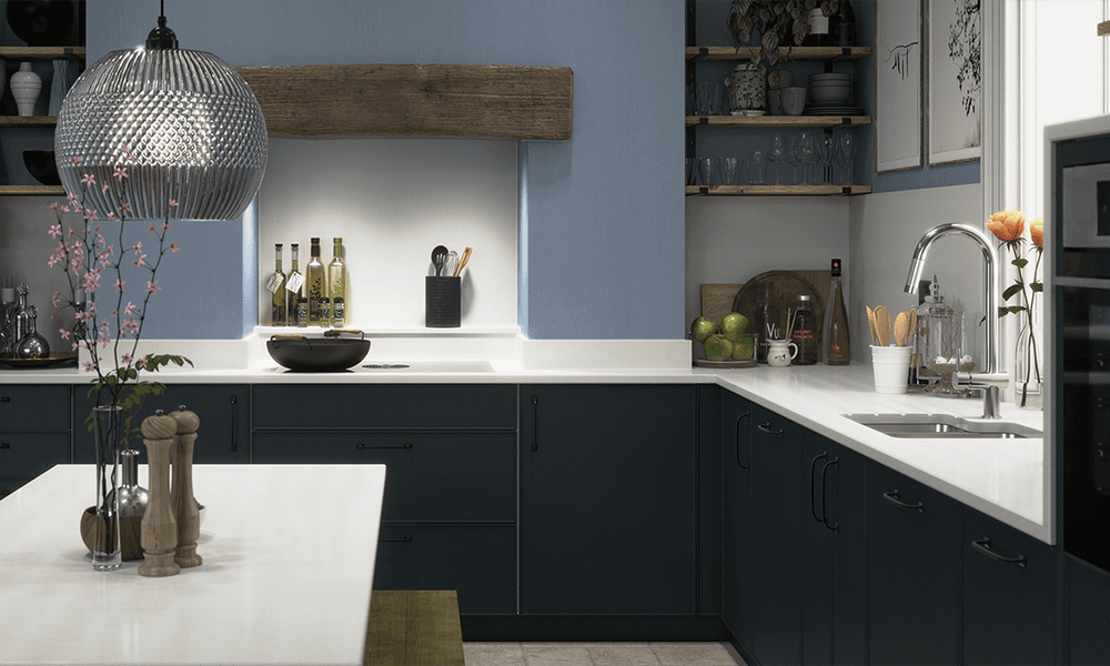 Sparkle Quartz Worktops