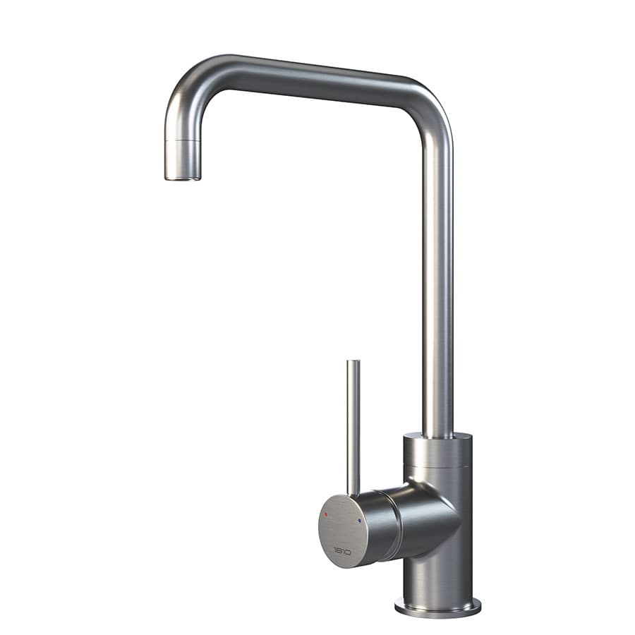 Cascata Square Spout Brushed Steel