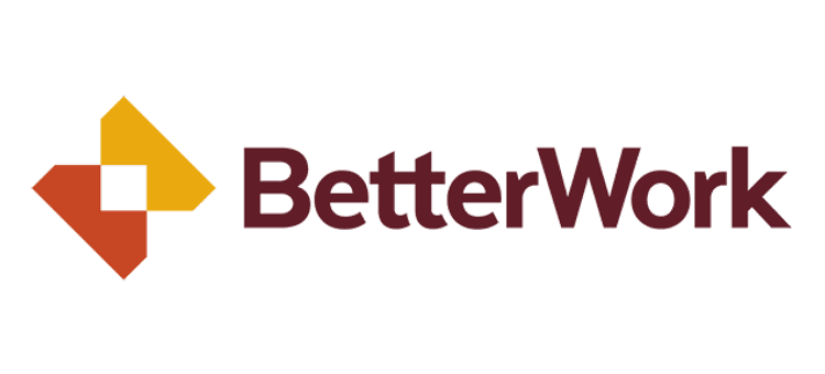 Image shows the logo of Better Work.