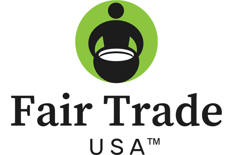 Image shows the logo of Fair Trade USA.