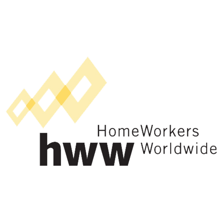 Image shows the logo of HomeWorkers Worldwide.