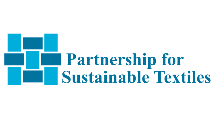 Image shows the logo of Partnership for Sustainable Textiles.
