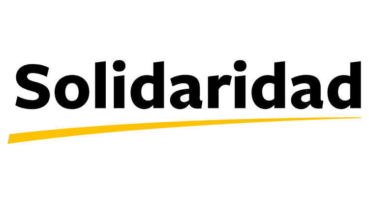 Image shows the logo of Solidaridad.