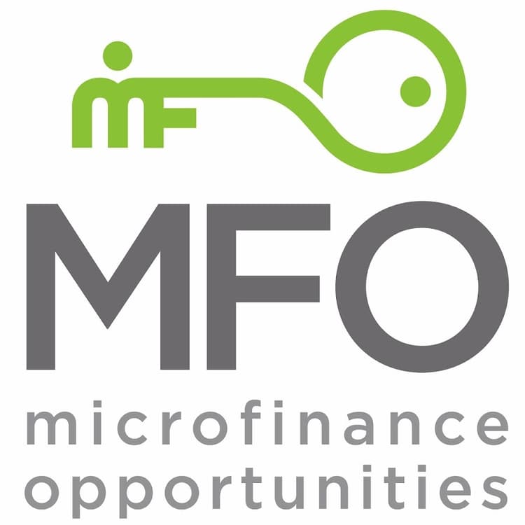 Image shows the logo of Microfinance Opportunities.