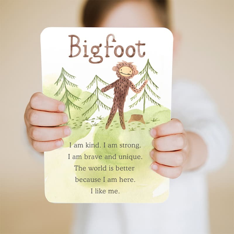 Slumberkins Bigfoot Snuggler - Maple / Brown