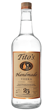 Tito's 25th Anniversary Bottle