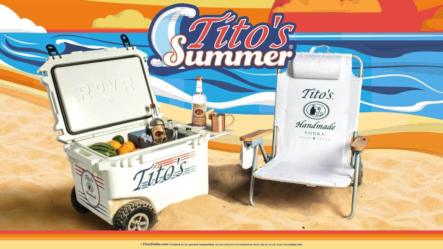 Tito's Summer Sweepstakes Prizes