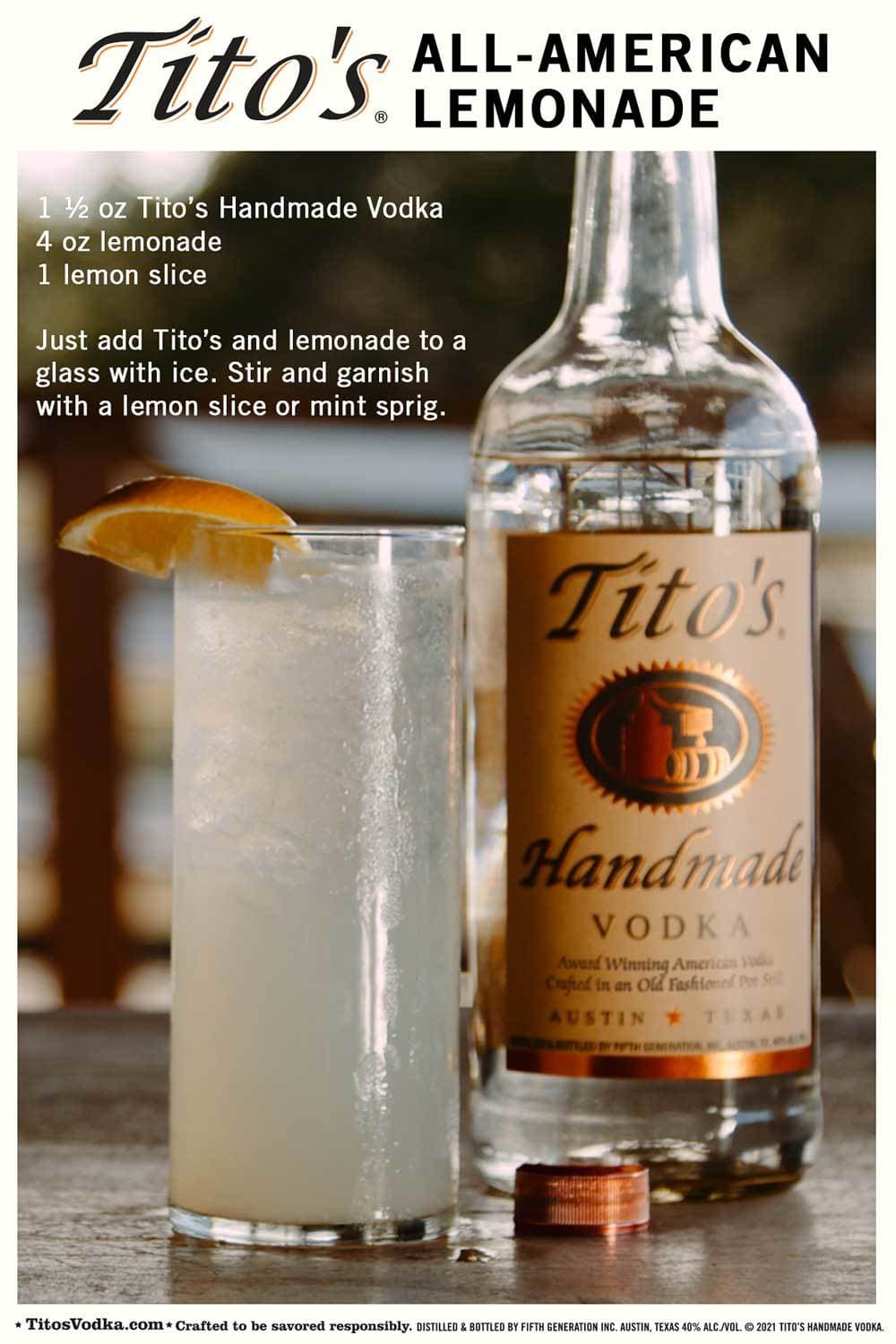 All American Lemonade Tito S Handmade