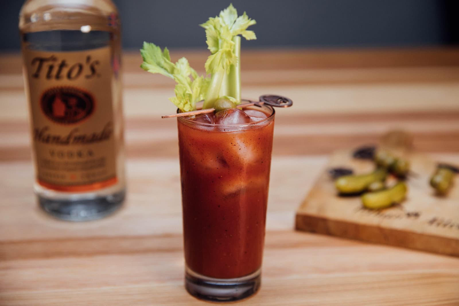 Tito's Vodka Bloody Mary cocktail