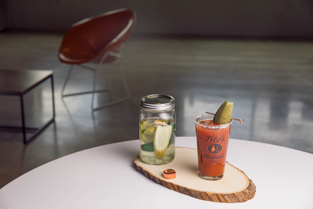Tito's Vodka Pickle Infusion Bloody Mary