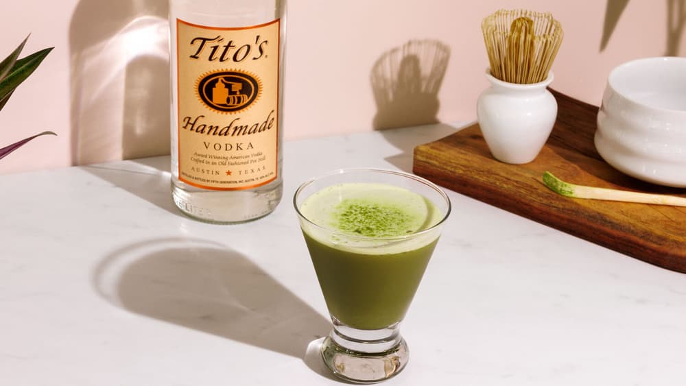 Tito's Matcha Martini