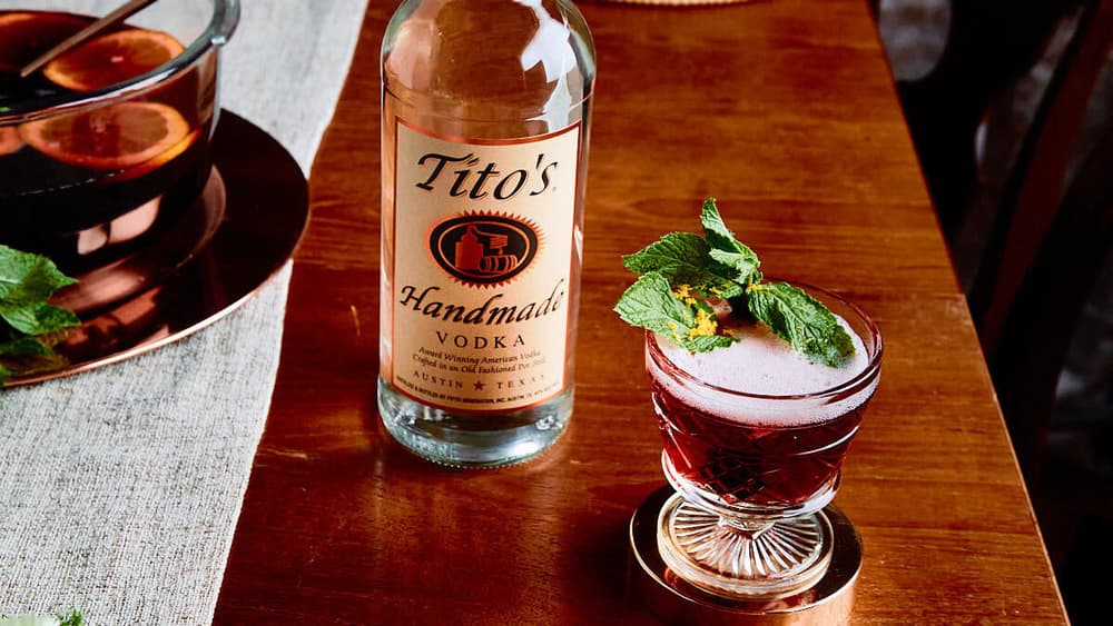 Tito's Cranberry Punch