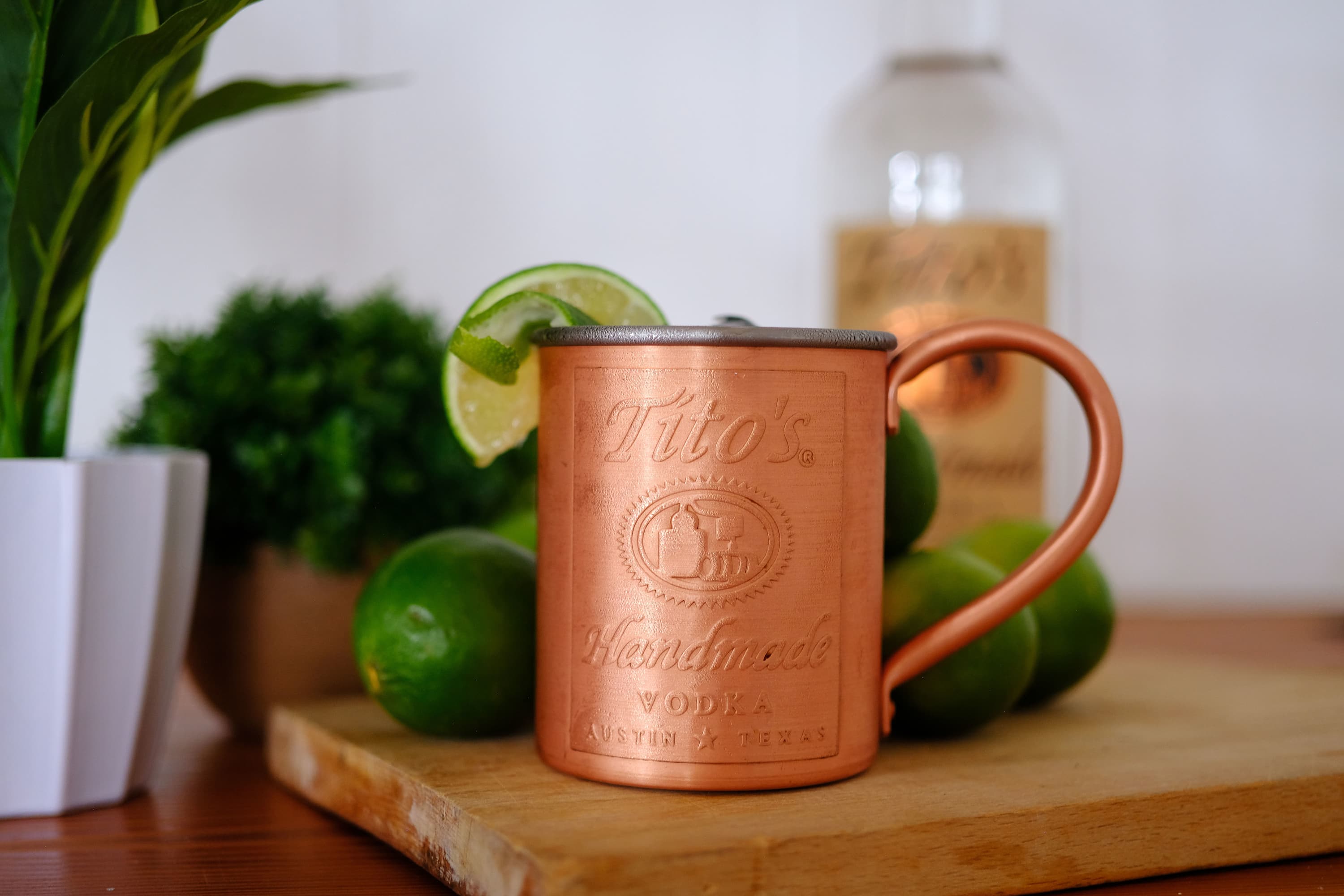 Tito's American Mule in a Copper Mug