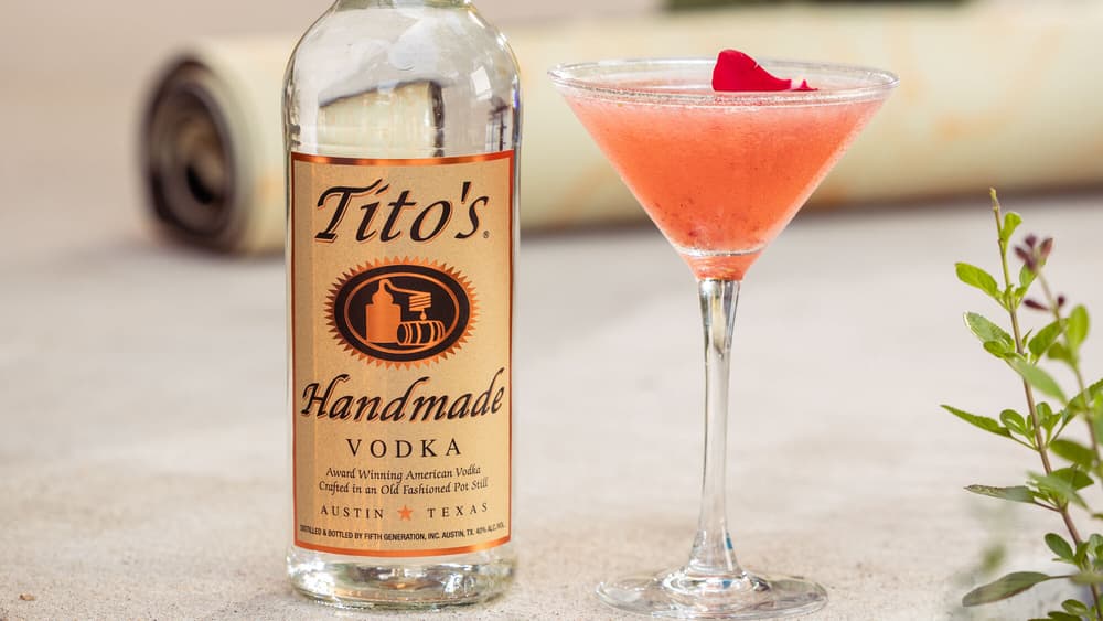 Tito's Rosé Martini