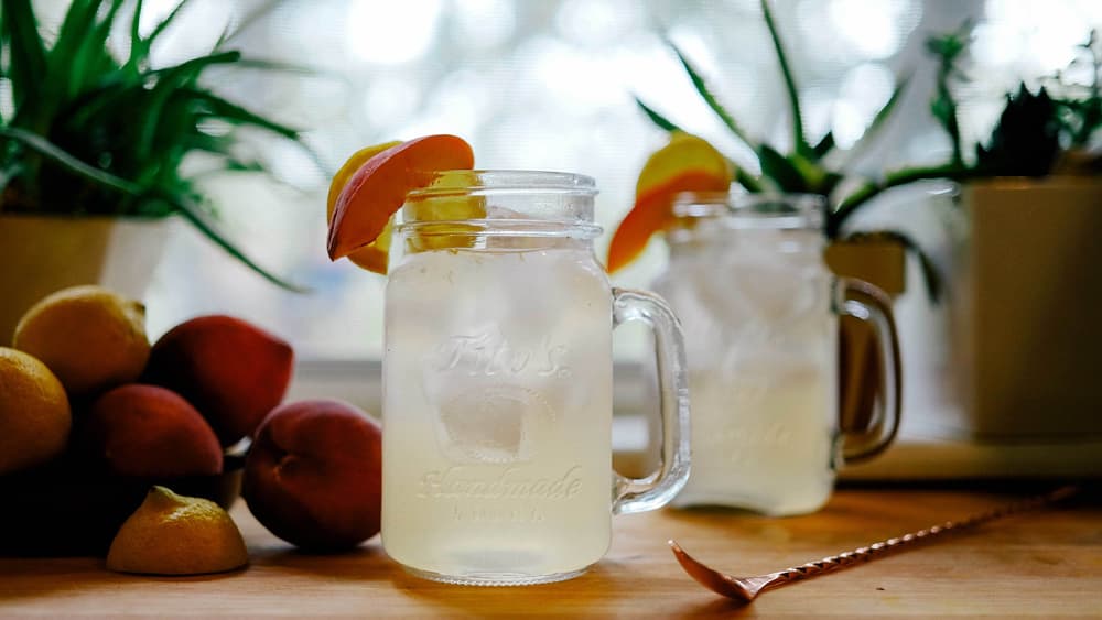 Titos Vodka Peach Lemonade