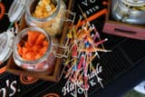 tito's vodka bloody mary bar garnish at Austin Food and Wine