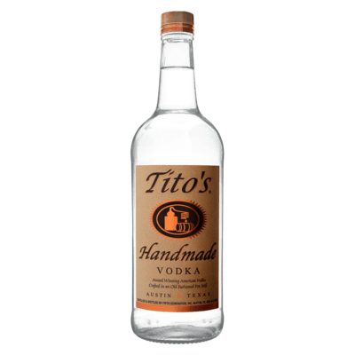 Tito's Vodka Bottle